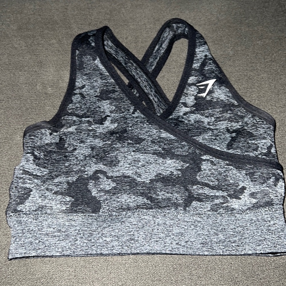 Gymshark Camo Sports Bra